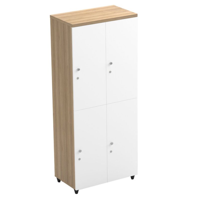 Dört Kapaklı Soyunma Dolabı