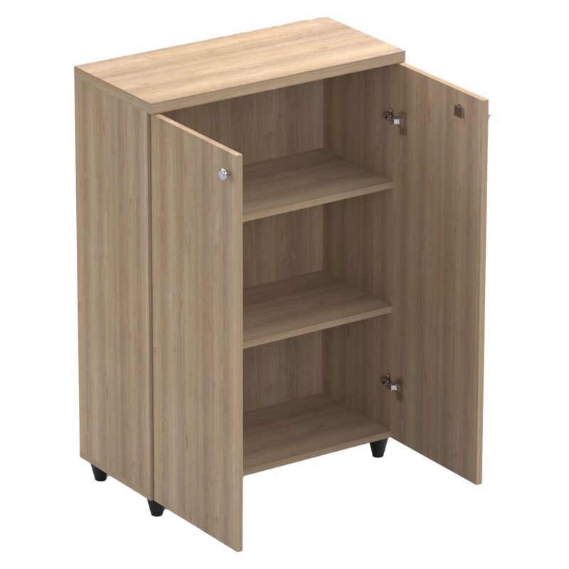 Çift Raflı Kapaklı Dolap